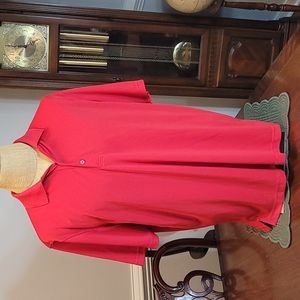 Izod Men's Red Polo Shirt Size XL